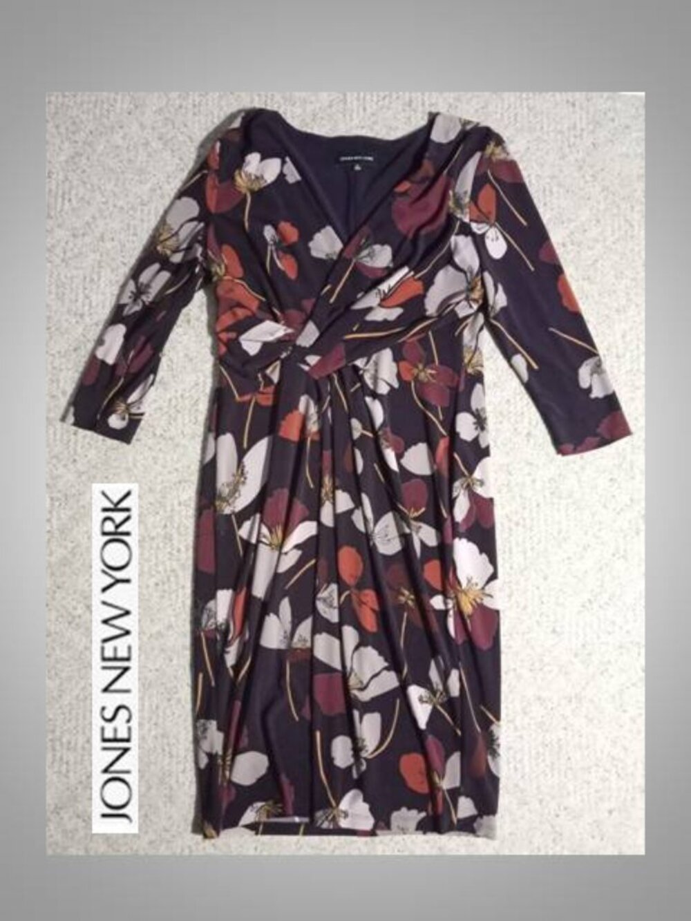 Jones New York women's dress size 8 purple